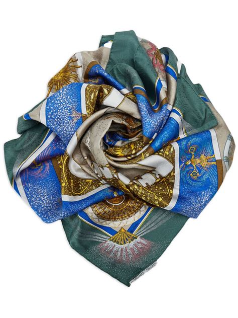 hermes scarf bloomingdale& 39|Pre Owned Hermes .